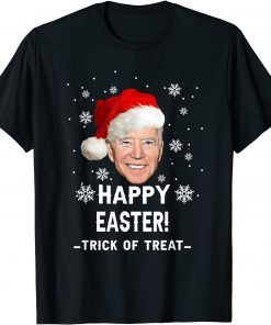 Happy Easter Santa Joe Biden Christmas Ugly Sweater Classic Shirt