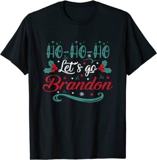 Ho Ho Ho Let's Go Brandon Classic Shirt