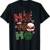 HoHoHo Dog Paw Christmas Pajama Cute Holiday Dog Lovers Xmas 2021 Shirt
