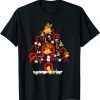 Horseshoes Pine Tree Merry Christmas Classic Shirt
