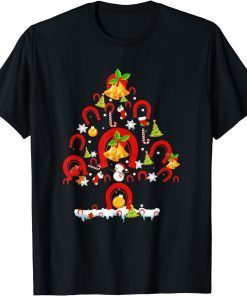 Horseshoes Pine Tree Merry Christmas Classic Shirt