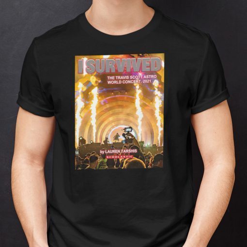 I Survived Astroworld Book Meme Shirt