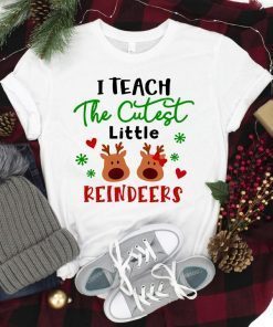 I Teach Cutest Little Reındeers Christmas Teacher Limited Shirt