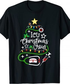 ICU Christmas Crew Matching Nurse Christmas Classic Shirt