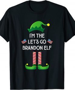 I'm The Lets Go Brandon Elf Christmas T-Shirt