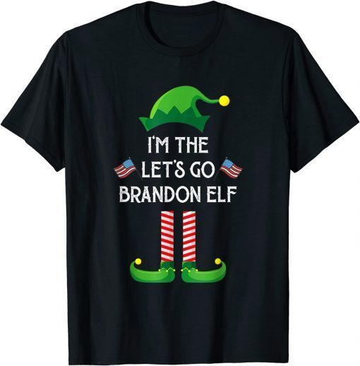 I'm The Lets Go Brandon Elf Christmas T-Shirt