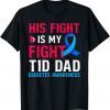 In November We Wear Blue Butterflies Diabetes Awareness Classic Shirt