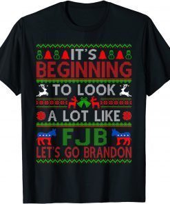 It’s Beginning To Look A Lot Like Let’s Go Braden Christmas T-Shirt