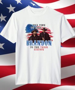 It's time to take Brandon to the train station Yellowstone Official Shirt