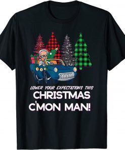 Jingle Joe Biden Funny Santa Trump Ugly Christmas Sweater 2021 Shirt