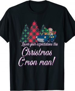 Jingle Joe Biden Santa Trump Ugly Christmas Sweater T-Shirt