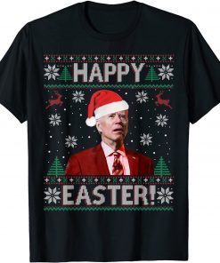 Joe Biden Christmas Happy Easter Ugly Sweater Xmas Classic Shirt