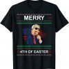 Joe Biden Happy 4Th of Easter Ugly Christmas Sweater Classic T-Shirt