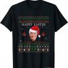 Joe Biden Merry Christmas Happy Easter Ugly Xmas Sweater T-Shirt