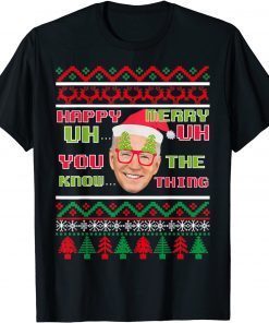 Joe Biden Merry UH UH Ugly Christmas 2021 Unisex Shirt