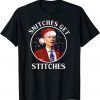 Joe Biden Snitches Get Stitches Christmas Limited Shirt