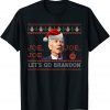 Joe Let's Go Brandon Ugly Christmas Biden Xmas Unisex T-Shirt
