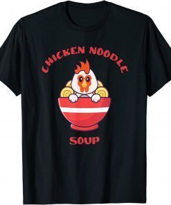Kawaii Chicken Noodle Soup T-Shirt