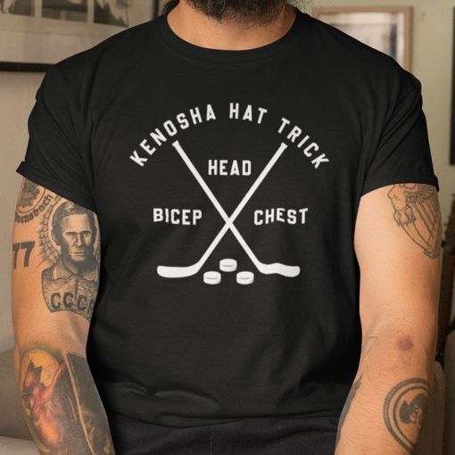 Kenosha Hat Trick Head Bicep Chest Us 2021 Shirt