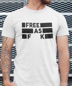 Kyle Rittenhouse Free As F - Free As Fuck Classic Shirt
