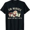 Labor and Delivery Nurse Christmas Matching Midwife Xmas Classic Shirt