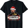 Leo Laughing Meme Let's Go Brandon Biden Classic Shirt