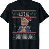 Let'go Brandon Donald Trump Christmas Gift Shirt