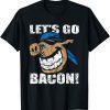 Let's Go Bacon Pig Parody Let's Go Brandon Classic Shirt
