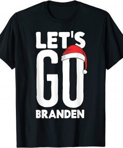 Let's Go Braden Brandon Joe Biden Santa Claus Christmas Classic Shirt