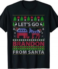 Let's Go Braden Brandon US Flag Trendy Sarcastic Xmas Gift Shirt
