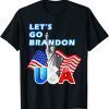 Let's Go Branden Brandon Conservative Anti Liberal US Flag Classic Shirt