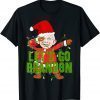 Let's Go Brandon Anti-Biden Dabbing DR Fauci Christmas Light Classic Shirt