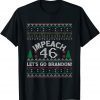 Let's Go Brandon Anti Biden Ugly Christmas Sweater T-Shirt