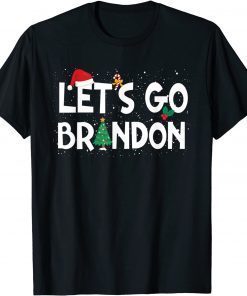 Let's Go Brandon Anti Joe Biden Chant Joke Christmas Gift Shirt