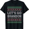 Let's Go Brandon Anti Joe Biden Ugly Christmas Sweater T-Shirt