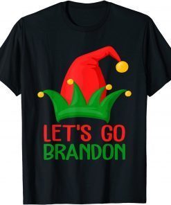 Let's Go Brandon Christmas Elf Pajamas Family Xmas Limited Shirt