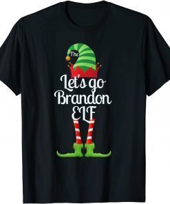 Let's Go Brandon Christmas Elf T-Shirt