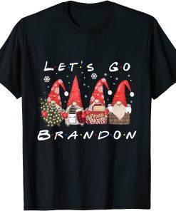 Let's Go Brandon Christmas Gnomies Anti Biden Sucks Classic Shirt