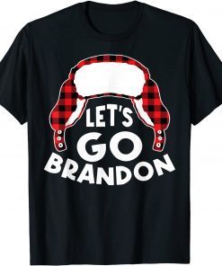 Let's Go Brandon Christmas Hat Gift Shirt