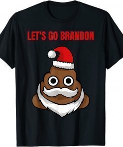 Lets Go Brandon Christmas Poop Limited T-Shirt