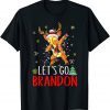 Let's Go Brandon Christmas Reindeer Dabbing 2021 Shirt