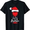 Let's Go Brandon Christmas Santa Hat Anti-Liberal 2021 Shirt
