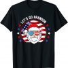 Let’s Go Brandon Christmas Santa Xmas American Flag Limited Shirt