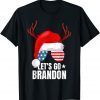 Let's Go Brandon Christmas Sunglasses Classic Shirt