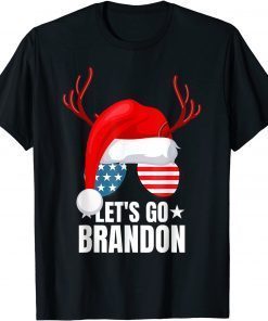 Let's Go Brandon Christmas Sunglasses Classic Shirt
