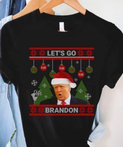 Let's Go Brandon Christmas Sweater, Lets Go Brandon Ugly Christmas Classic Shirt