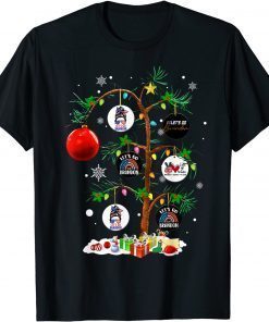 Let's Go Brandon Christmas Tree Ornament Impeach Biden T-Shirt