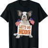 Lets Go Brandon Dog US Flag Classic Shirt