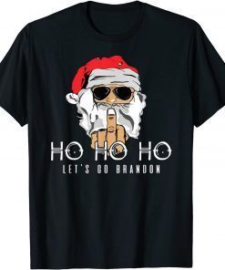 Lets Go Brandon Ho Ho Ho - Christmas Santa Let's Go Brandon Limited Shirt