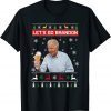 Let's Go Brandon Impeach 46 Anti Biden Chant Ugly Christmas Classic Shirt
